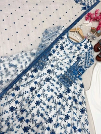 Launching New Party Wear Look Heavy Faux George - M-38