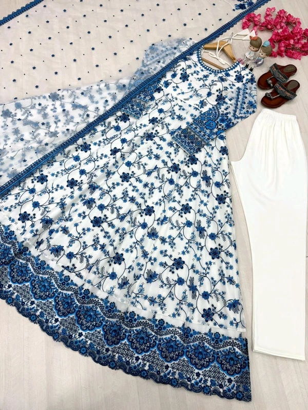 Launching New Party Wear Look Heavy Faux George - M-38