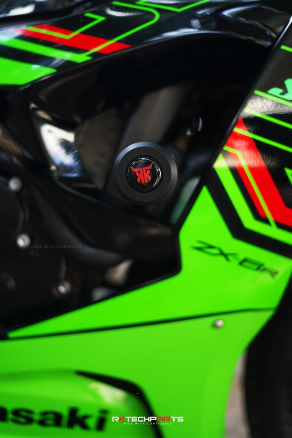 RKTECH Frame Sliders for KAWASAKI NINJA ZX-6R 2024+