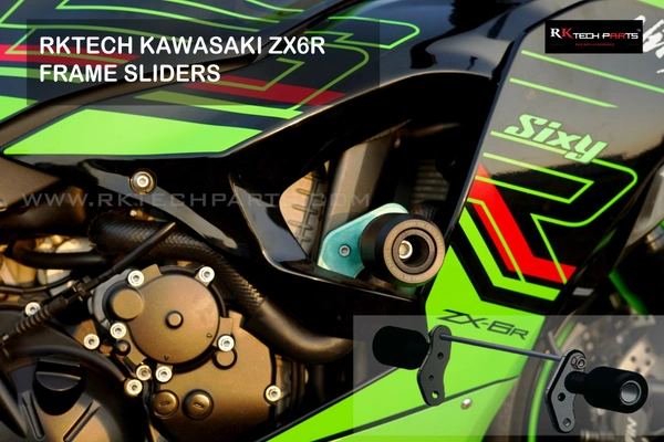 RKTECH Frame Sliders for KAWASAKI NINJA ZX-6R 2024+