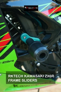 RKTECH Frame Sliders for KAWASAKI NINJA ZX-6R 2024+