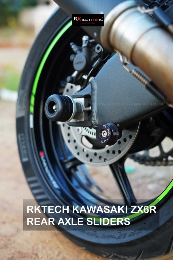 RKTECH Rear Axle Protector for KAWASAKI NINJA ZX-6R 2024+