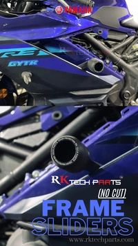 RKTECH YAMAHA R3 2022+ (NO CUT) FRAME SLIDERS