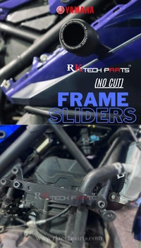 RKTECH YAMAHA R3 2022+ (NO CUT) FRAME SLIDERS