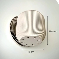 Styra Self Watering Planter Pot - 12.8 cm, Yellow