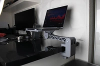 Laptop Mount Stand - Adjustable Height & Angles