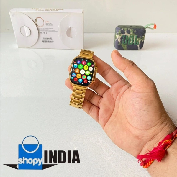 Apple Ultra 3d Curved Display With Logo On/Off (Dual Strap)