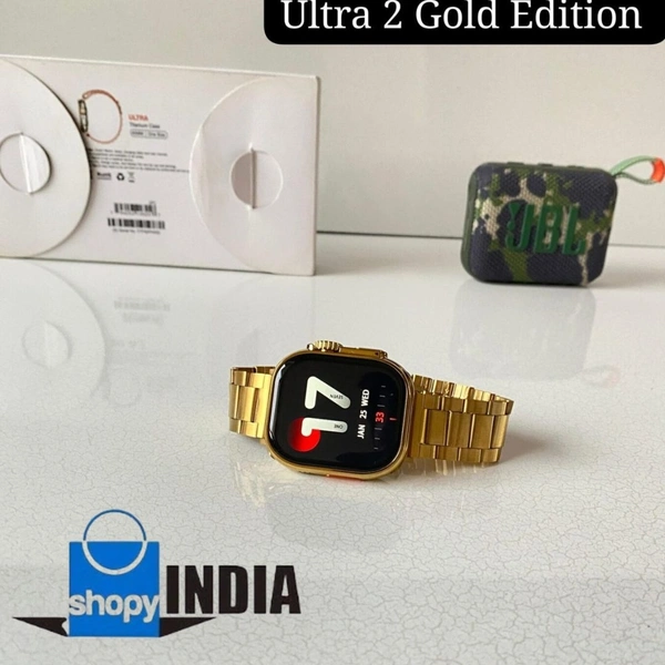 Apple Ultra 3d Curved Display With Logo On/Off (Dual Strap)