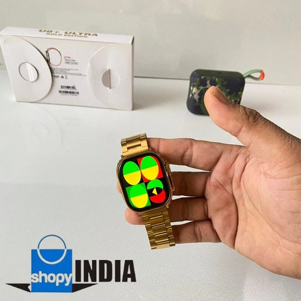 Apple Ultra 3d Curved Display With Logo On/Off (Dual Strap)