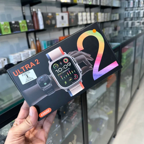 New Ultra Smart Watch 2 | Hand Gesture Technology | 49mm Emblematic Infinity Screen | Connects Seamlessly with Apple iPhone & Android Devices - 49mm, 1 Year