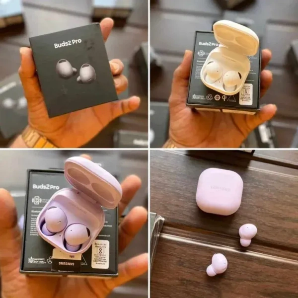 Samsung Galaxy Buds 2 Pro Wireless Earbuds - Black, 1 Year