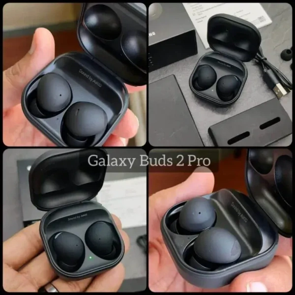 Samsung Galaxy Buds 2 Pro Wireless Earbuds - Black, 1 Year