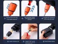 Wireless High Pressure Washer for Car Washing 48V Rechargeable