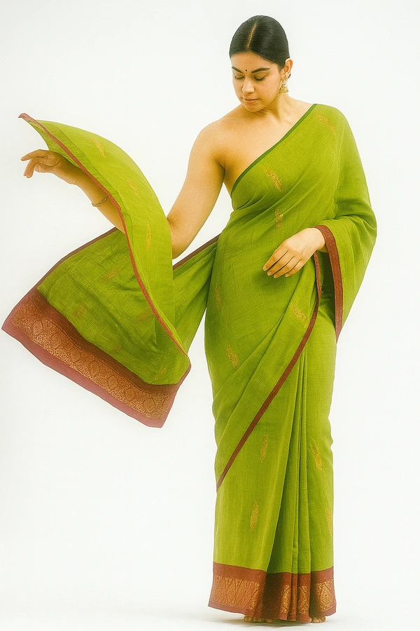 GSR  Cotton Saree -sku-200002026