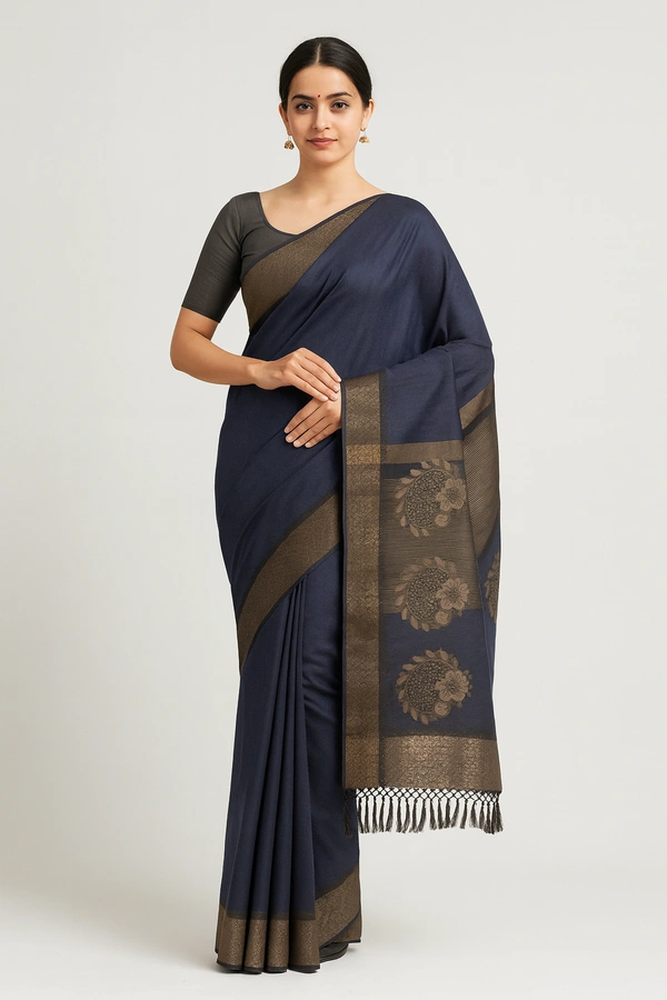 FANCEY SAREE-SKU-300000661