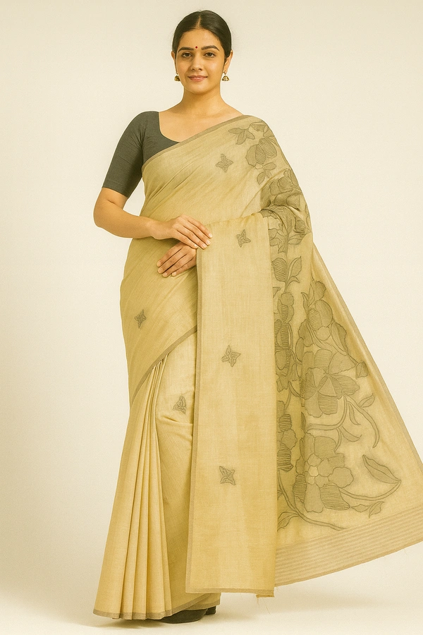 FANCEY SAREE-SKU-300000660