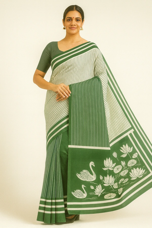 FANCEY SAREE-SKU-300000657