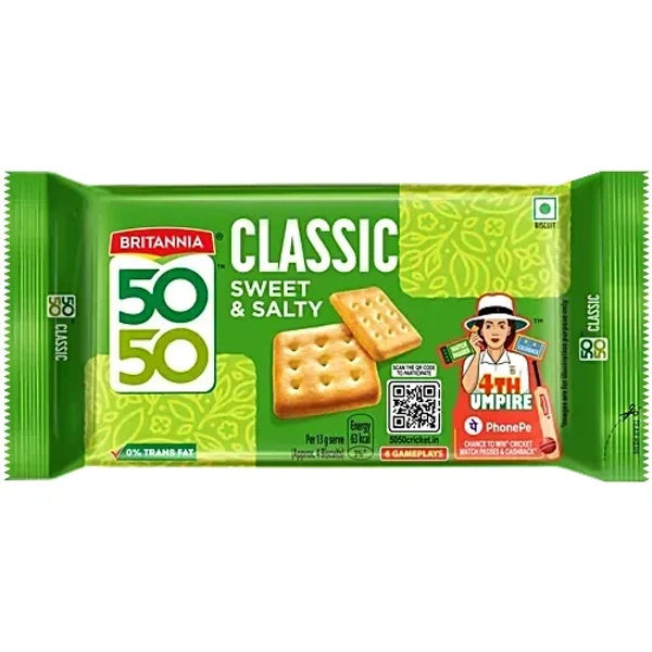 BRITANIA 50-50-SWEET AND SALTY - 150GRAMS