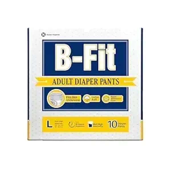 NOBEL B-FIT ADULT DIAPER PANTS - L