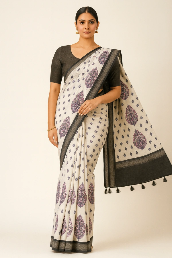 FANCEY SAREE-SKU-300000650