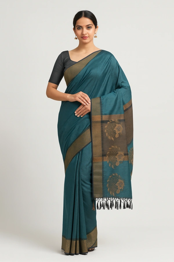 FANCEY SAREE-SKU-300000362