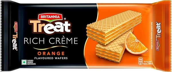 BRITANIA TREAT RICH CREAM ORANGE - 50g