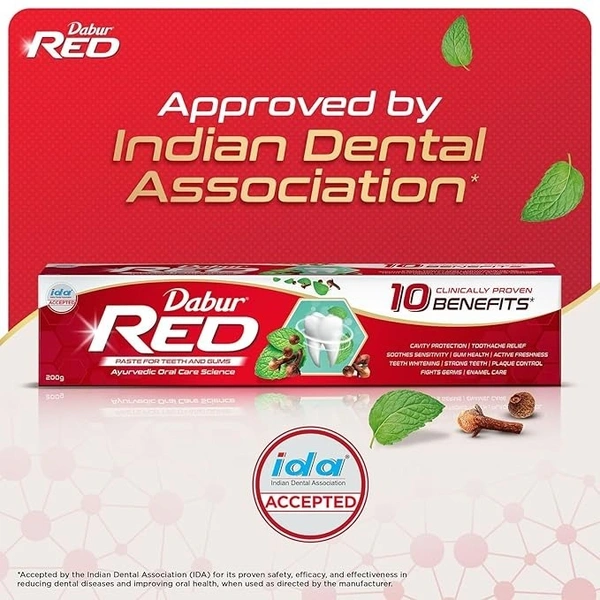 DABUR RED TOOTH PASTE - 200GRAMS