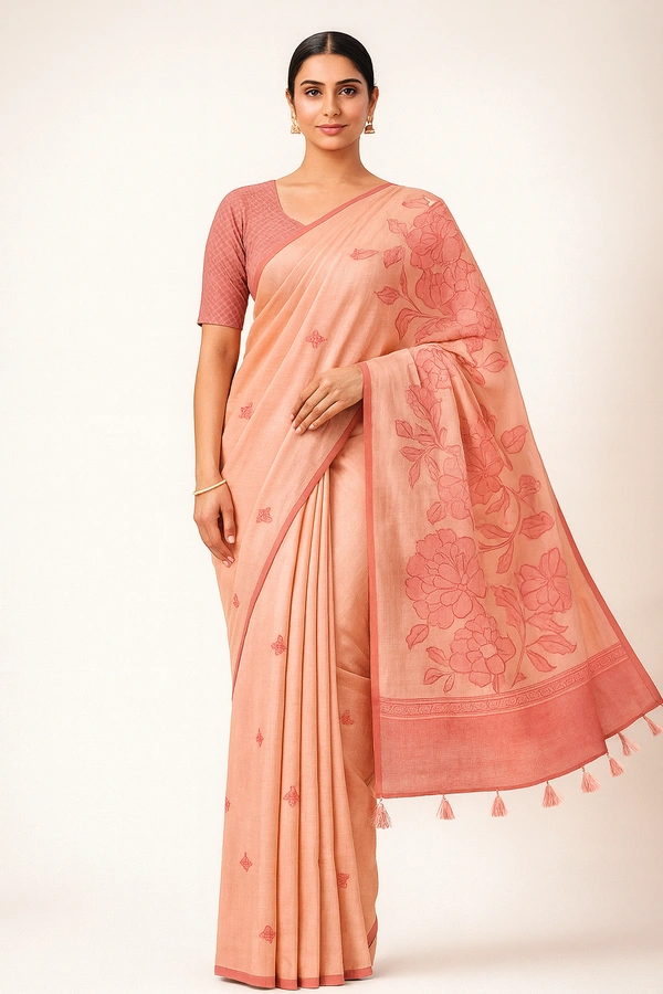 FANCEY SAREE-SKU-300000649