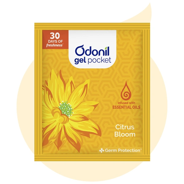 DABUR ODONIL GEL POCKET CITRUS BLOOM - 10g