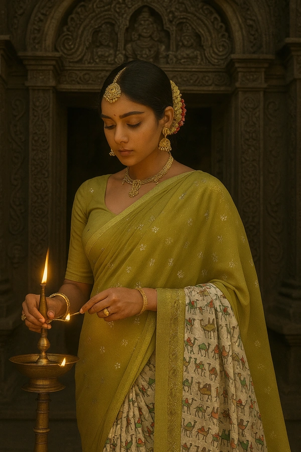 Fanceh Saree-sku-200003898