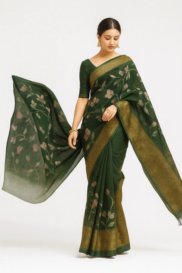 ANIL FANCEY SAREE-SKU-300000273