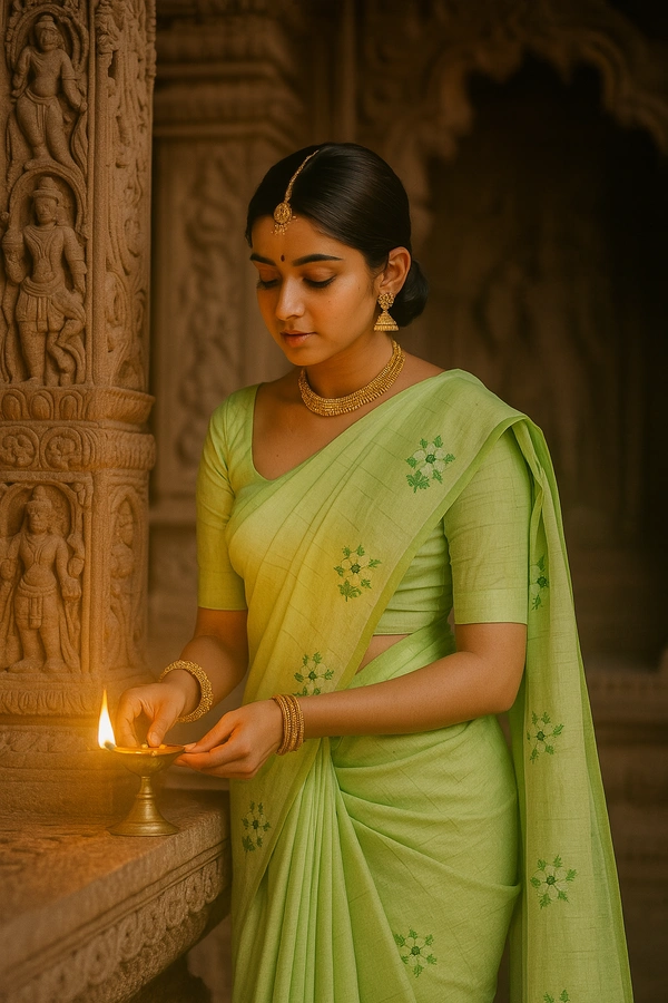 KALPSUTRA FANCEY SAREE-SKU-200003005