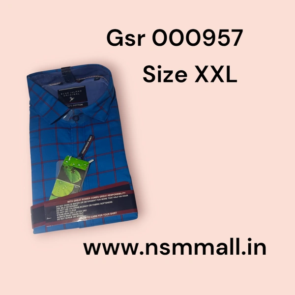 BLUE ISLAND SHIRT-GSR000957 - XXL