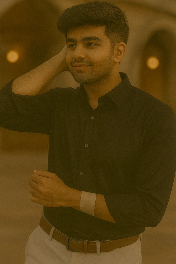 LINENS SHIRT-NEW-000000162 - M, BLLU