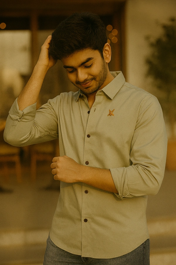 BACHELLERY SHIRT-NEW000000114 - SMALL, PISTA