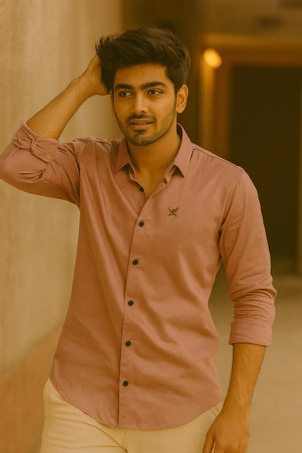 SHIRT-NEW000000147 - SMALL, PEACH