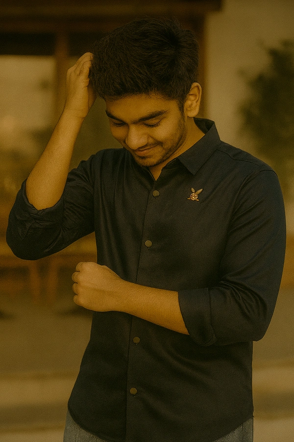 BACHELLERY SHIRT-NEW000000192 - SMALL, BLUE