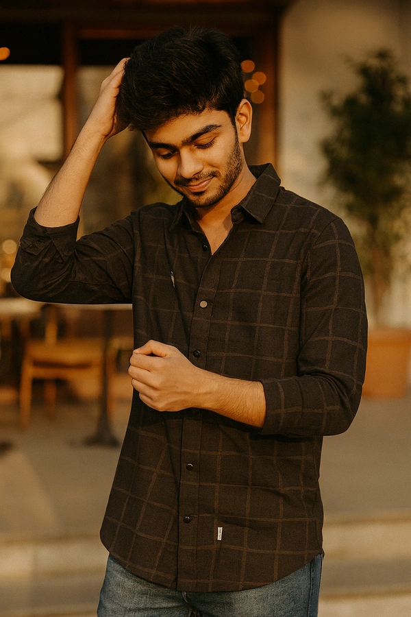 BACHELLERY SHIRT-NEW000000211 - SMALL, BLACK