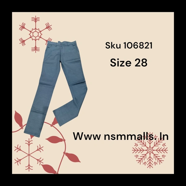 PARKEY COTTON PANT-SKU-106821-28 - 28