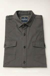 PURPLE SHIRT-SKU-11110 - MEDIUM