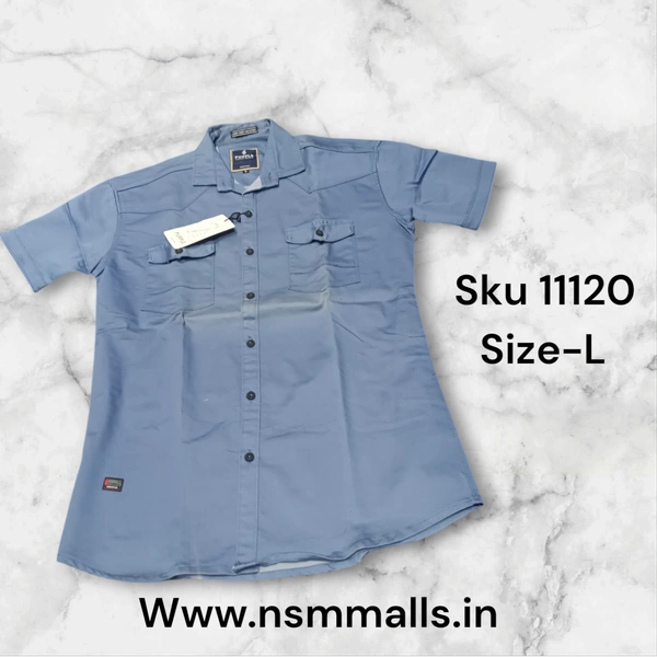 PURPLE SHIRT-SKU-11120 - L