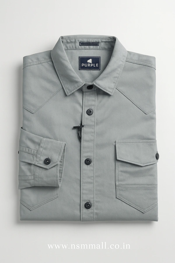 PURPLE SHIRT-SKU-11146 - XL