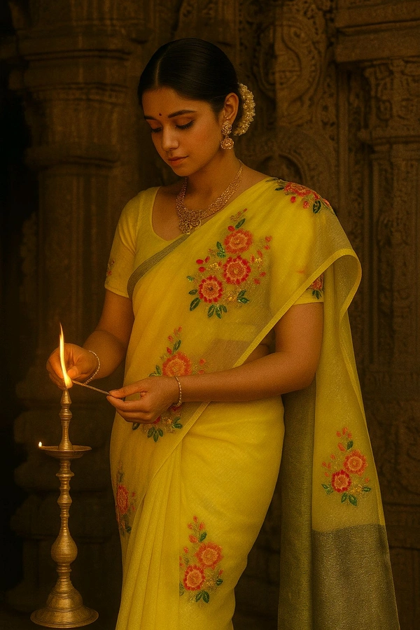 FANCEY SAREE-SKU-200003040