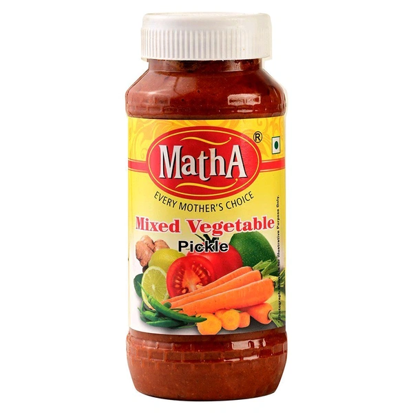 Matha Mixed Vegetable Pickel - 500grams