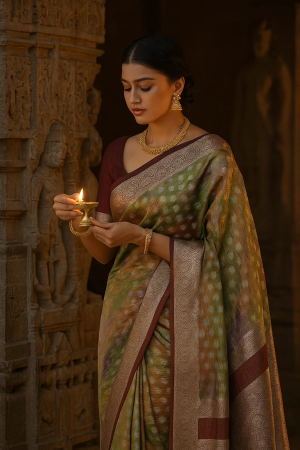 Gsr  Fancy Saree-sku-200002223