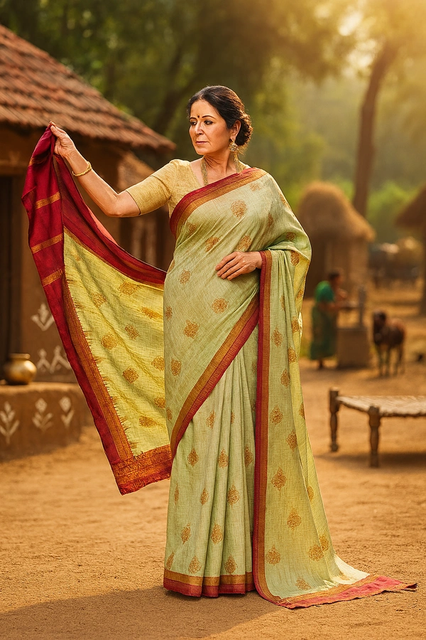 COTTON SAREE-SKU-200001346