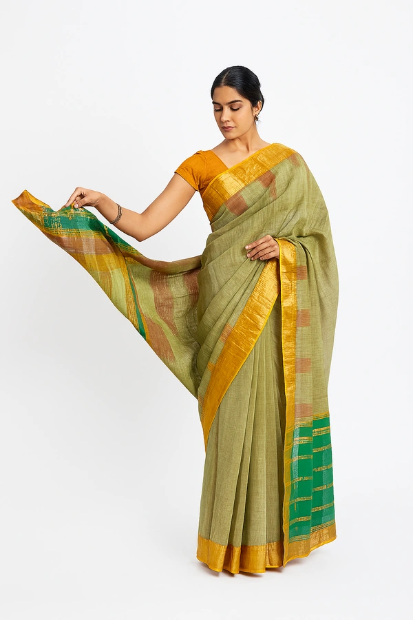 cotton saree-sku-200001348