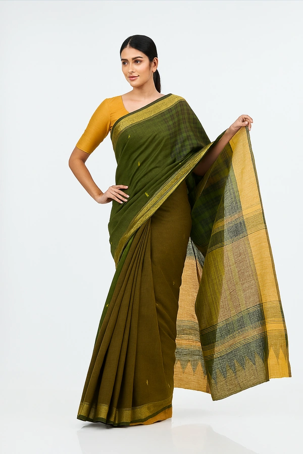 COTTON SAREE-SKU-200001377