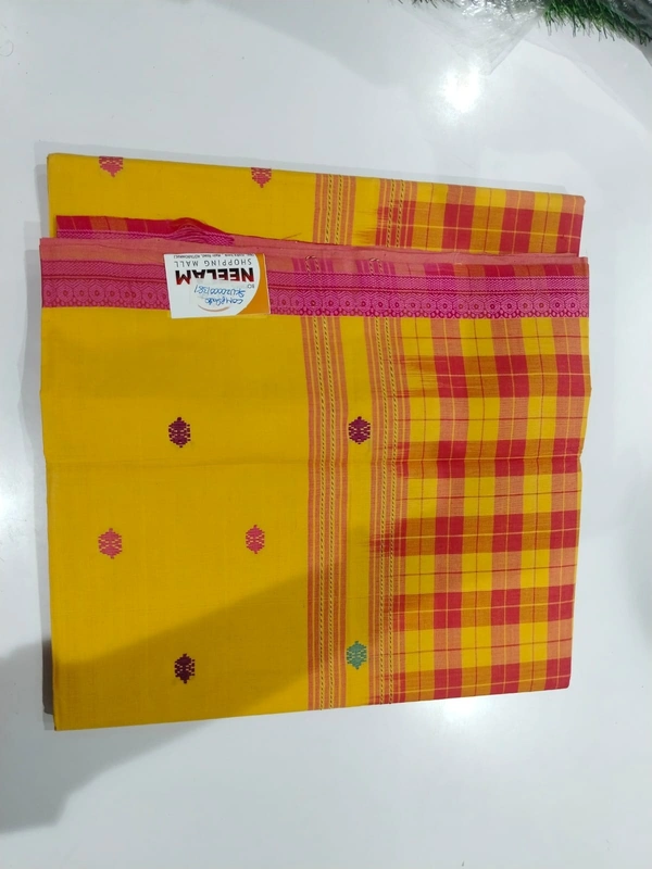 COTTON SAREE-SKU-200001381