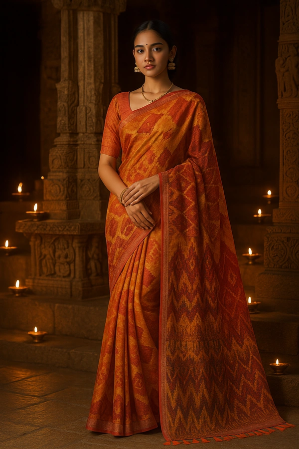 LENIN SAREE-Sku-200001937